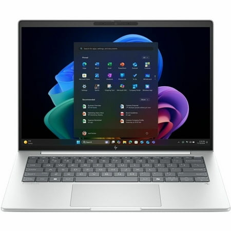 HP EliteBook 8 G1i 16 Touchscreen Notebook WUXGA Intel Core Ultra 5 228V 32 GB 512 GB SSD English Keyboard Glacier Silver Aluminum